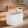 Corded Automatic Water Dispenser for Cats Dog,Pet Dog Water Bowl Dispenser with Quiet Pump for Indoor