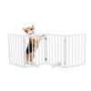 The Wooden Dog Fence White